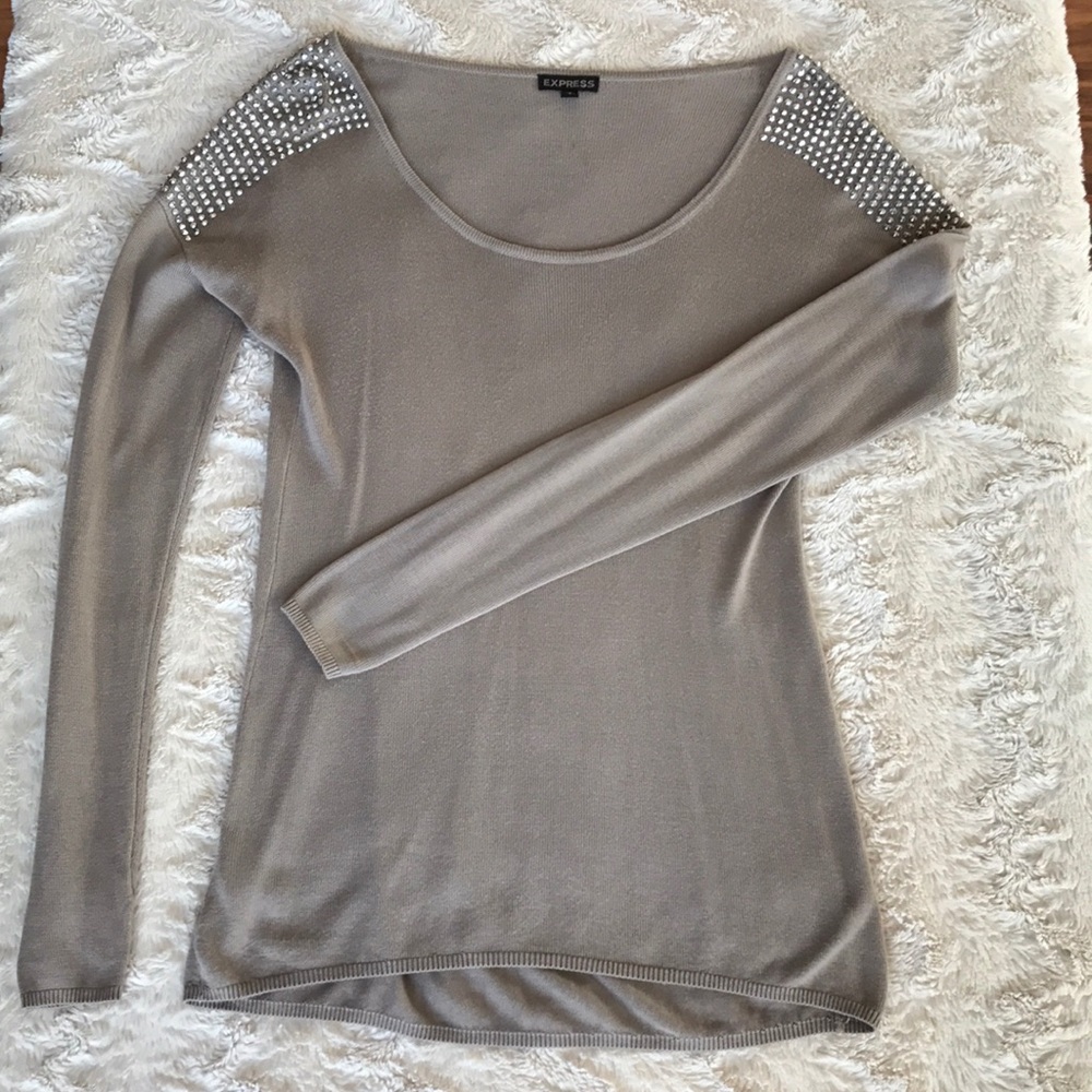 Express Studded Sweater